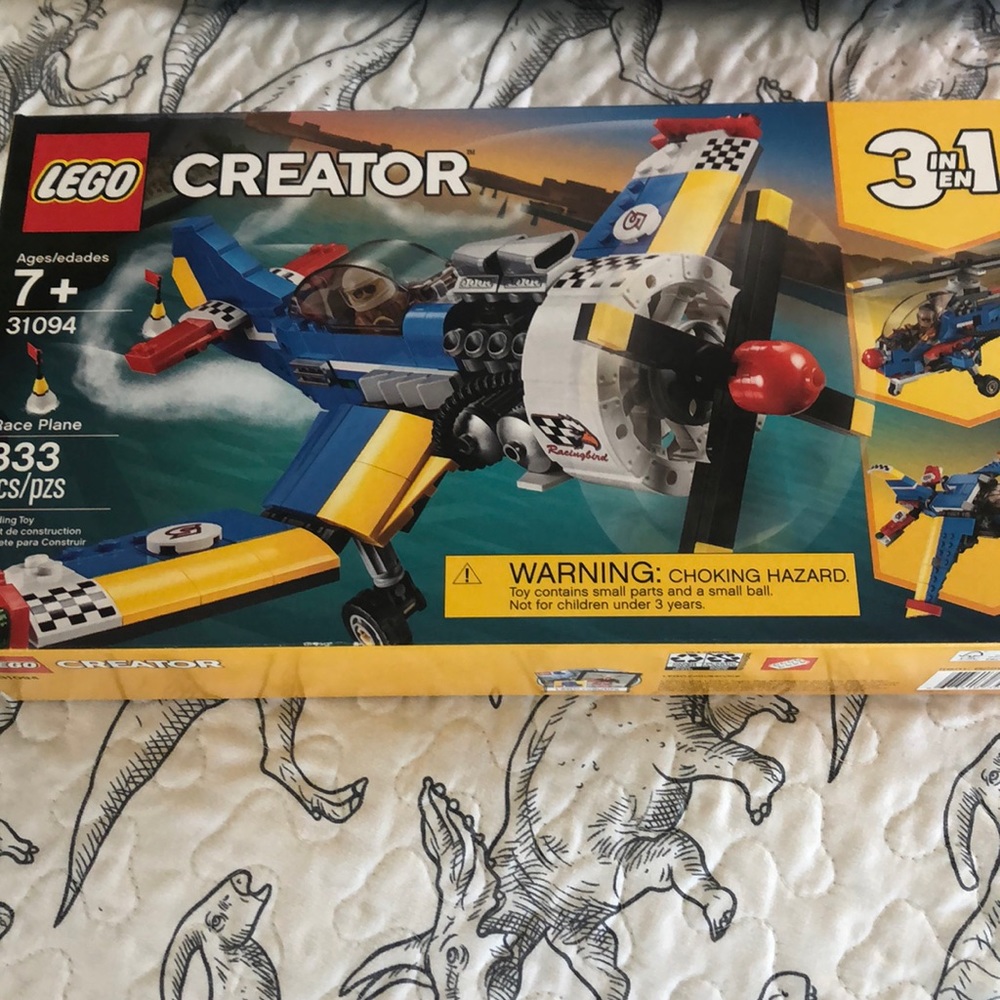 NEW LEGO Creator ‘Race Plane’ set